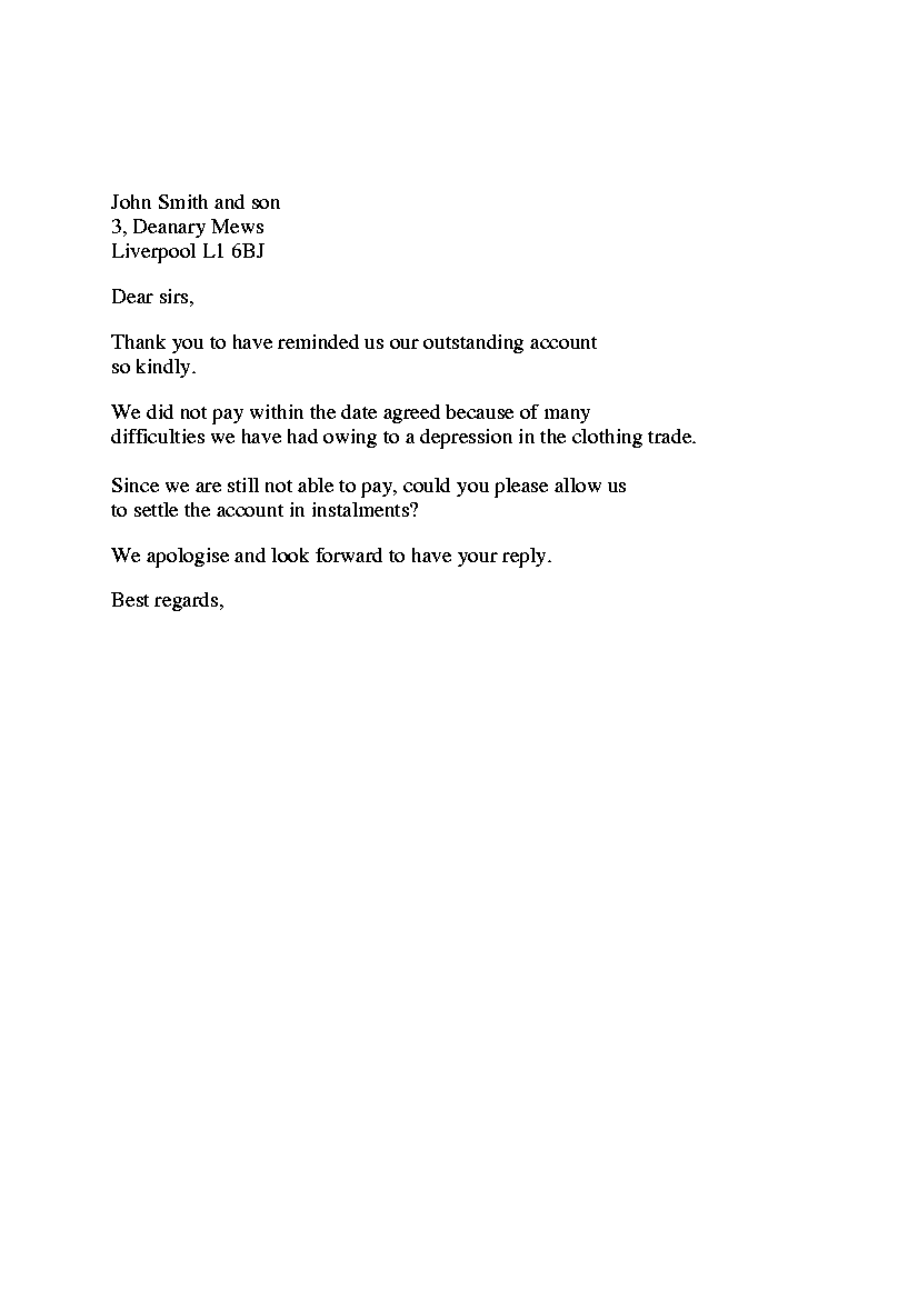 Sample Business Thank You Letter New Customer